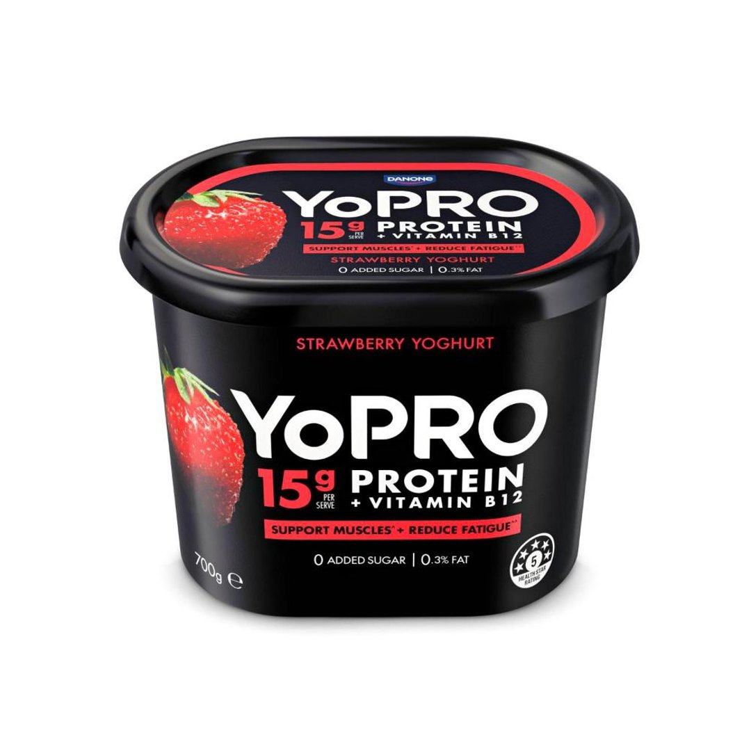 Yopro Performance YoPRO High Protein Yoghurt No Added Sugar Strawbe… – 10.0/10