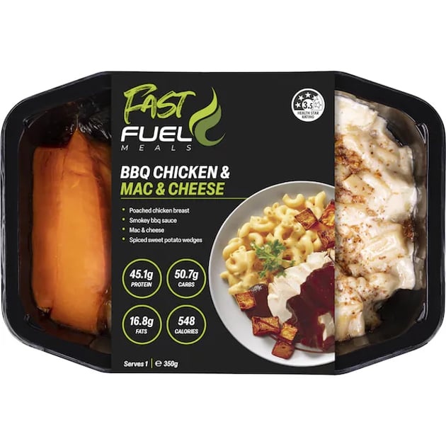 Fast Fuel Meals BBQ Chicken & Mac & Cheese – 7.6/10