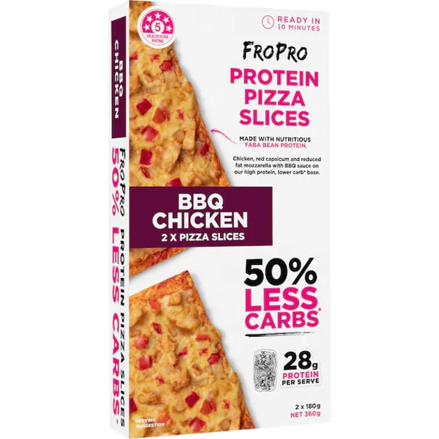 FroPro BBQ Chicken Pizza Slices – 7.6/10 | ProteinScore
