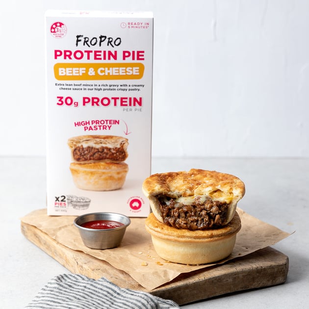 FroPro Beef and Cheese Protein Pie – 7.5/10 | ProteinScore