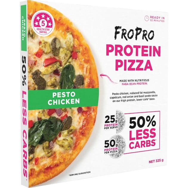 FroPro Pesto Chicken Protein Pizza – 8.4/10 | ProteinScore