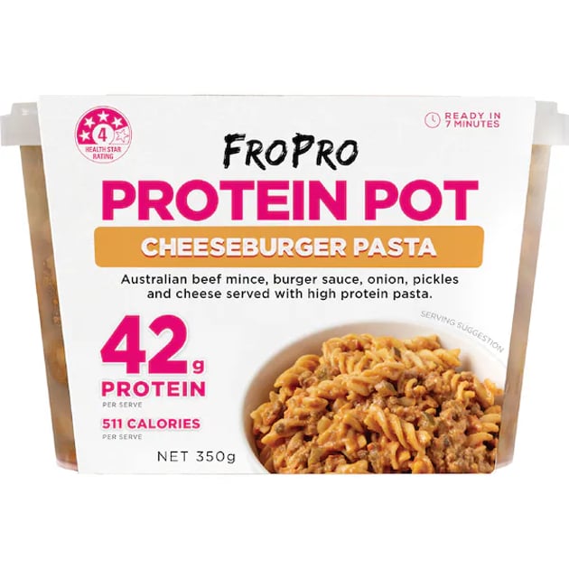 FroPro Protein Pot Pasta Cheeseburger – 7.5/10